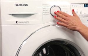 Como usar uma máquina de lavar Samsung