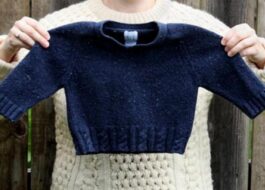 Cum să întinzi un pulover de lână care s-a micșorat după spălare