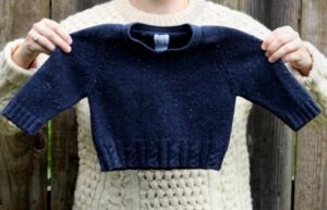 Com estirar un jersei de llana que s'ha encongit després del rentat