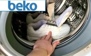 โหมดสำหรับซักรองเท้าผ้าใบบนเครื่องซักผ้า Beko