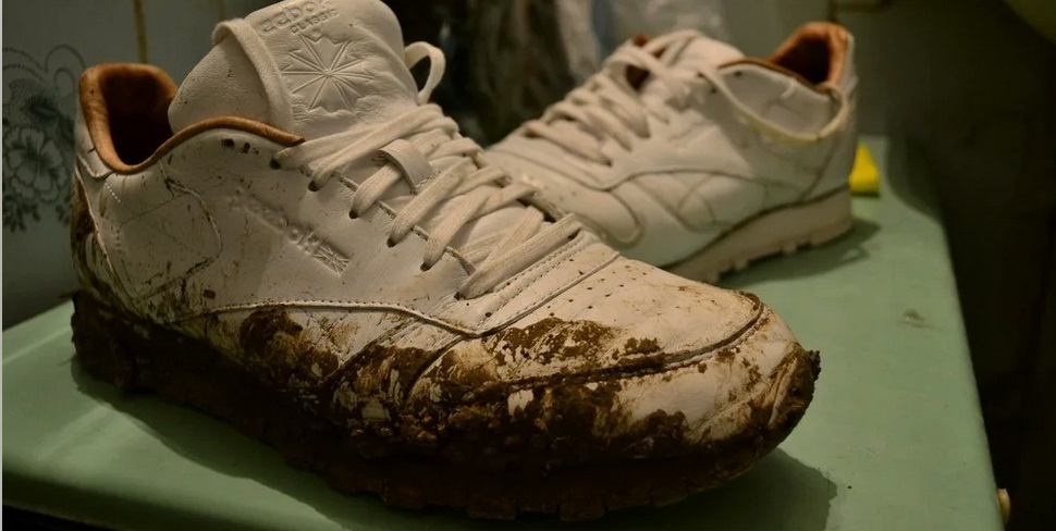 smutsiga sneakers