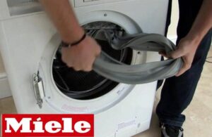 Ang pagpapalit ng cuff sa isang Miele washing machine