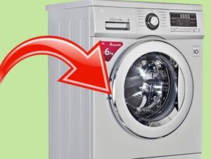 Come rimuovere l'oblò della lavatrice LG