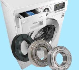 Ilang bearings ang nasa isang LG washing machine?