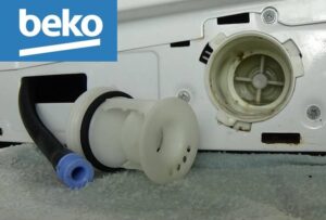 Neteja del filtre en una rentadora Beko