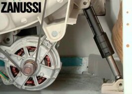 Hur man byter stötdämpare på en tvättmaskin från Zanussi
