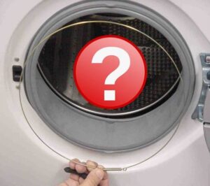 Hur man installerar en klämma på manschetten på en LG tvättmaskin