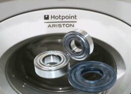 Welke lagers zitten er op de Hotpoint-Ariston-wasmachine?