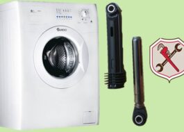 Reparação de amortecedores da máquina de lavar Ardo