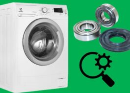 Ilang bearings ang mayroon sa isang Electrolux washing machine?