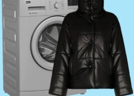 Spălarea unei jachete din piele ecologică într-o mașină de spălat