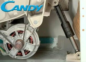 Paano magpalit ng shock absorbers sa isang Candy washing machine