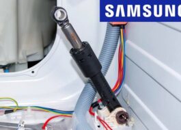Como verificar os amortecedores em uma máquina de lavar Samsung