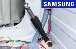 Schokdempers op een Samsung-wasmachine controleren