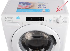 Cum se scoate capacul unei mașini de spălat Candy