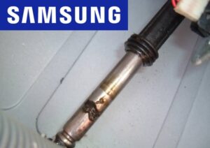 Samsung wasmachine schokdemper reparatie