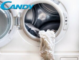 Candy veļas mašīna neuzņem ātrumu centrifūgas cikla laikā