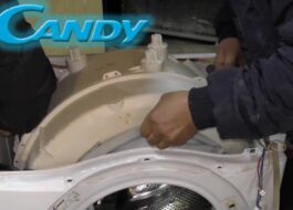 Kā nomainīt Candy veļas mazgājamās mašīnas cilindru