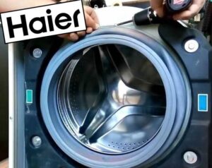 Cum se schimbă manșeta la o mașină de spălat Haier
