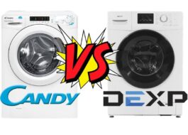เครื่องซักผ้าแบบไหนดีกว่า Candy หรือ Dexp